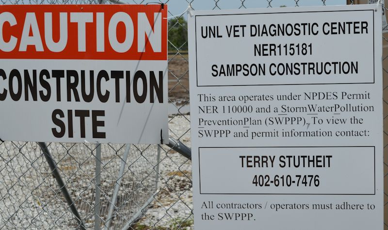 VDC Construction Sign